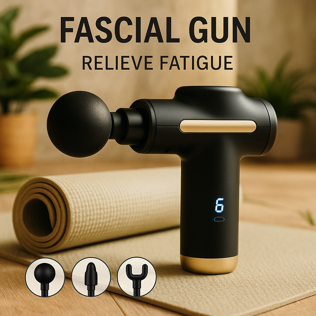 FitGear™ Mini Massage Gun – Deep Tissue Relief Anywhere