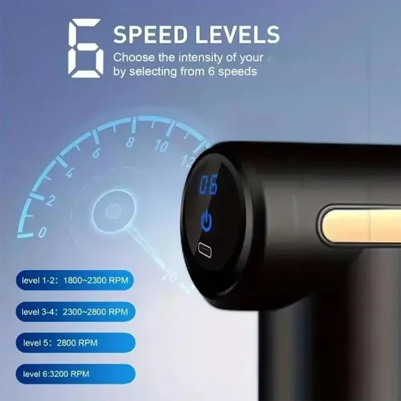 FitGear™ Mini Massage Gun – Deep Tissue Relief Anywhere