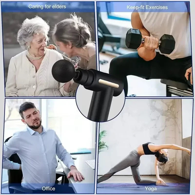 FitGear™ Mini Massage Gun – Deep Tissue Relief Anywhere